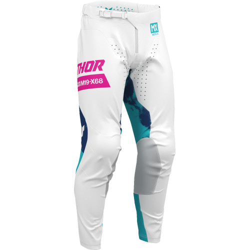 Thor Pants Launchmode Bleach White/Aqua 44