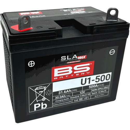 Bs Battery 300899 Battery Sla Max U1-500 Fa