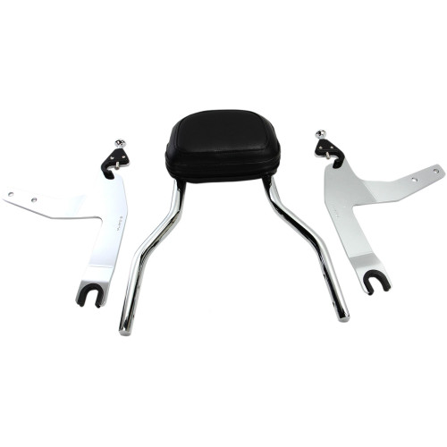 Cobra Backrest Kit - 14" - Chrome - Softail 602-2002