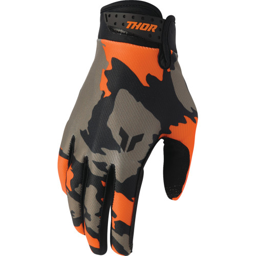 Thor Launchmode Hunter Gloves - Orange/Black - Small