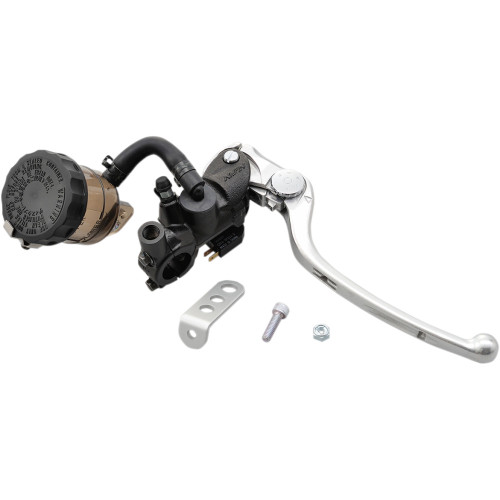 Shindy Radial Master Brake Kit - 19 Mm - Black/Silver - Smoke Reservoir 17-658S Shindy Radial Master Brake Kit - 19 Mm - Black/Silver - Smoke Reservoir 17-658S