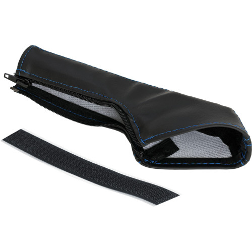 Show Chrome Kaliber E-Brake Handle Cover - Slingshot - Blue Stitch H44-6Blue