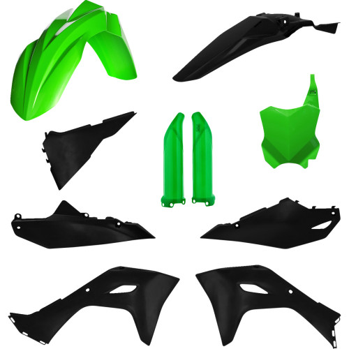 Acerbis Full Replacement Body Kit - Green/Black 2983571089 Acerbis Full Replacement Body Kit - Green/Black 2983571089