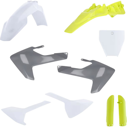 Acerbis Full Replacement Body Kit - Oem '23 White/Green 2686467705 Acerbis Full Replacement Body Kit - Oem '23 White/Green 2686467705