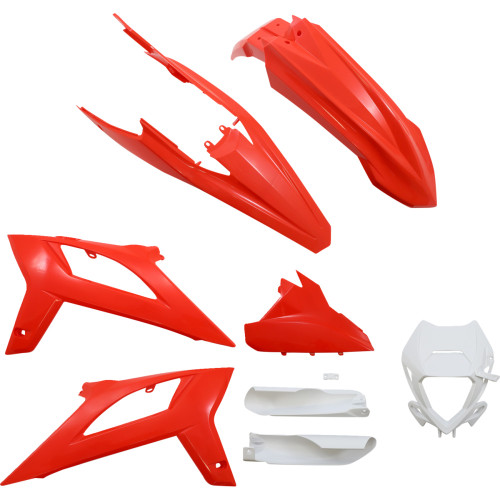 Acerbis Full Replacement Body Kit - Oem Red/ White 2936267118 Acerbis Full Replacement Body Kit - Oem Red/ White 2936267118