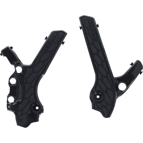 Acerbis X-Grip Frame Guards - Black - Dr-Z 400S/E/Sm 2983340001