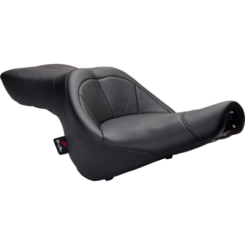 Danny Gray Tourist Seat - Air - Black - Vinyl - Fl '07-'17 Fa-Dge-0317 Danny Gray Tourist Seat - Air - Black - Vinyl - Fl '07-'17 Fa-Dge-0317