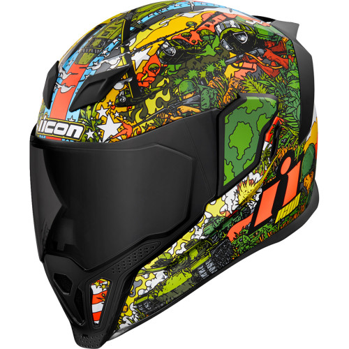 Icon Helmet Aflt Gp23 Gn Lg