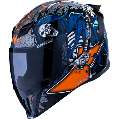 Icon Helmet Aflt Trickorstreet4 Bk 2X