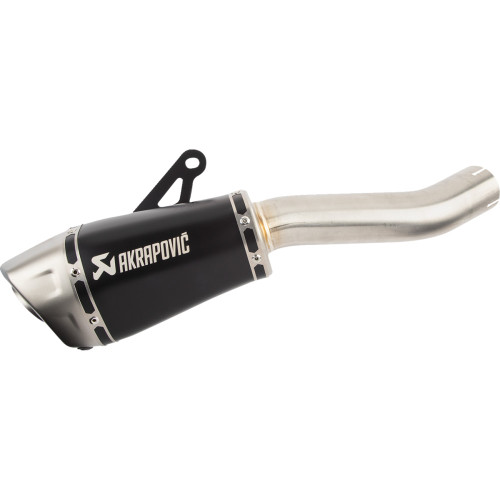 Akrapovic Slip-On Series Muffler - Titanium - Black S-K10So29-Asztbl Akrapovic Slip-On Series Muffler - Titanium - Black S-K10So29-Asztbl