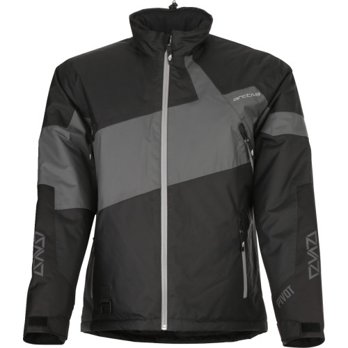 Arctiva Pivot 6 Jacket - Gray/Black - Large Arctiva Pivot 6 Jacket - Gray/Black - Large