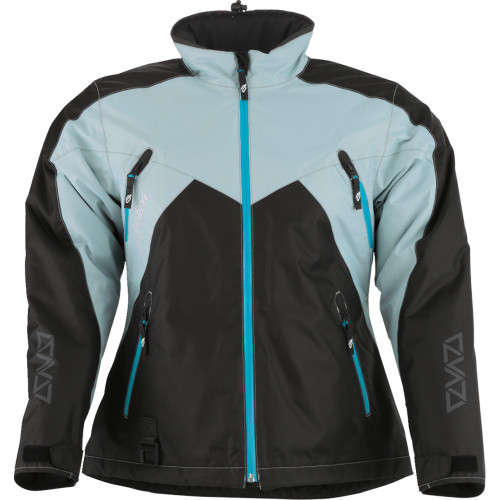 Arctiva Women'S Pivot 6 Jacket - Black/Blue/Gray - Xl Arctiva Women'S Pivot 6 Jacket - Black/Blue/Gray - Xl