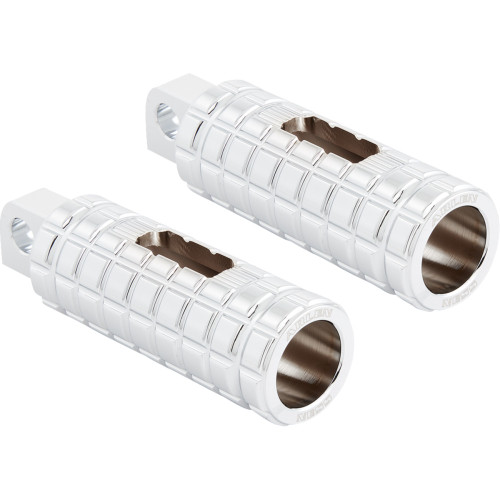 Arlen Ness Footpegs - Male - Chrome 400-035