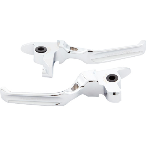 Arlen Ness Lever Set - Method - Chrome 530-023 Arlen Ness Lever Set - Method - Chrome 530-023