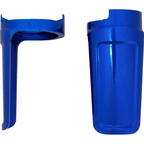 Arlen Ness Method Fork Guard Cover - Blue 120-019