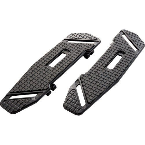 Arlen Ness Speedliner Floorboards - Driver - Black 410-023 Arlen Ness Speedliner Floorboards - Driver - Black 410-023
