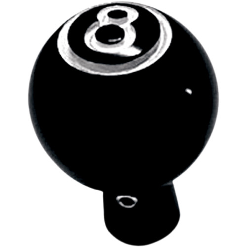 Joker Machine Choke Knob - Eight Ball - Black 02-59 Joker Machine Choke Knob - Eight Ball - Black 02-59
