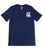 Standard fit navy t-shirt with 5874 logo