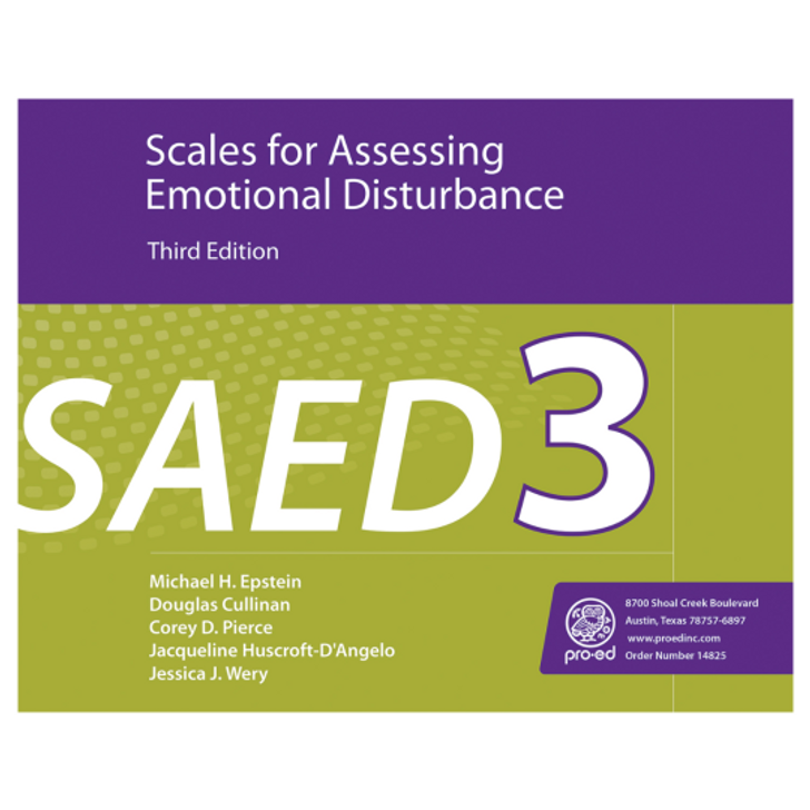 Scales for Assessing Emotional Disturbance, Third Edition (SAED-3)