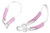 ResMed Swift FX Bella, Nasal Pillow Mask Pink Headgear Loops Only - Pair, One Size