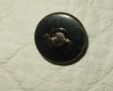 Vintage Edwardian 1920 Dome Shape Celluloid Metal Coat Button