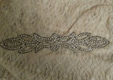 Vintage 1920s Rhinestone Bandeau Flapper Headpiece Headband