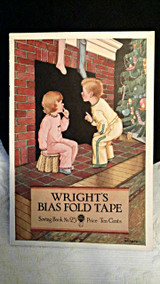 1931 Wright Bias Tape Sewing Book Clothing Household Lingerie Aprons
