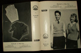 1946 Children's  Juvenile Hand Knits Instruction Pattern Book by Rembrandt Yarns