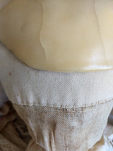 Antique Wax Head Doll Cloth Body Paper Mache Comp Arms Legs 1890