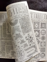 1900s Catalog Franks Fancy Work Needlework Stamped Stencil Textile Goods