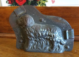 SOLD  Antique Dog Chocolate Candy Mold Retriever Reiche Germany 1900s