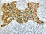 Victorian Dress Yoke Scrap Embellishment Sewing Costuming Silk Ribbon