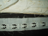 Victorian 1900's Whitework Embroidery Swiss Eyelet Insertion Trim