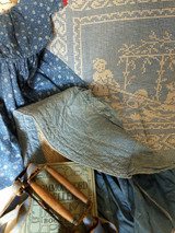 The Color Of Blue ~ A Peek At Primitive Country Textiles