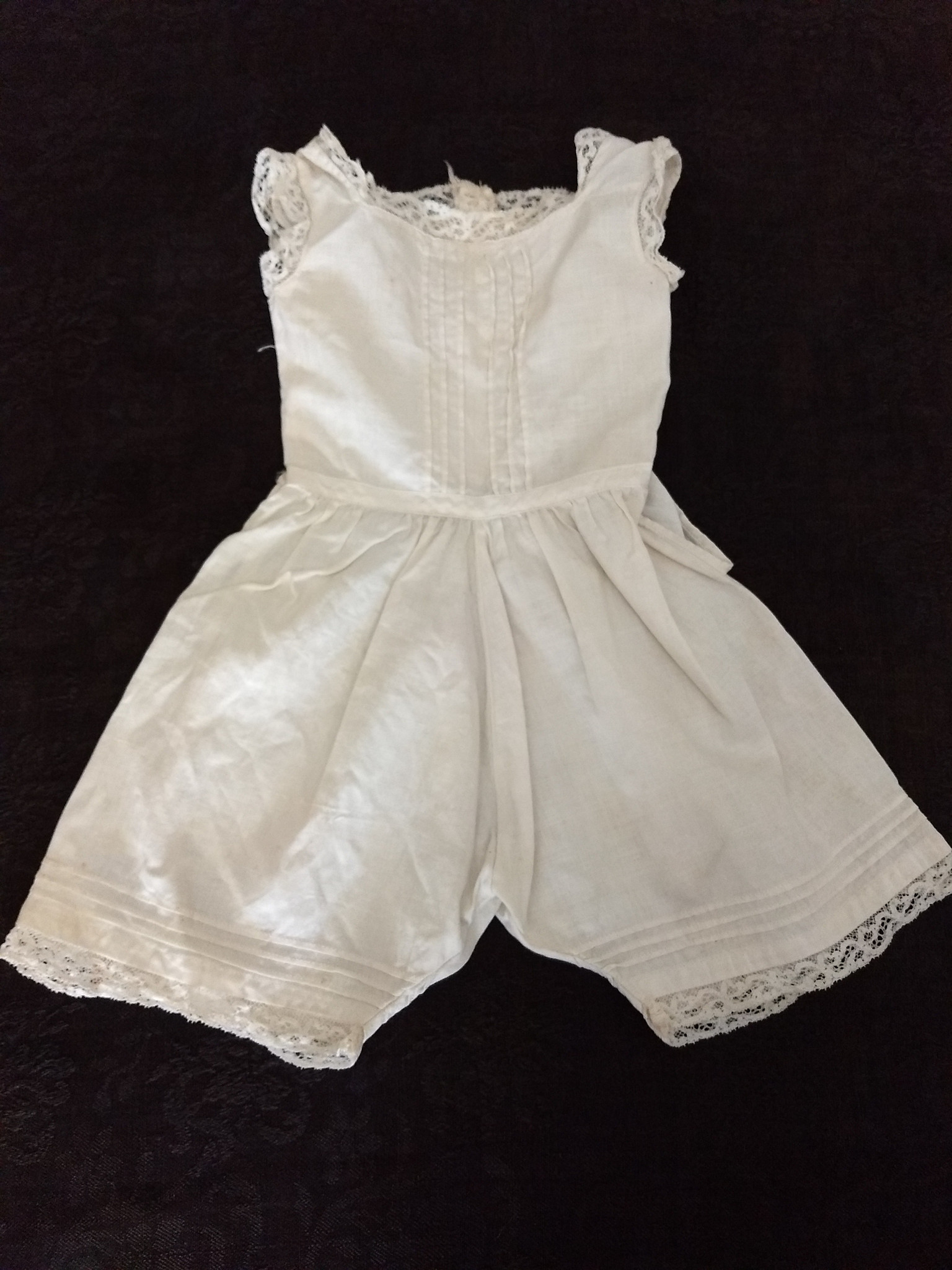 Doll Antique Combinations Underwear Early 1900s Bloomers Camisole