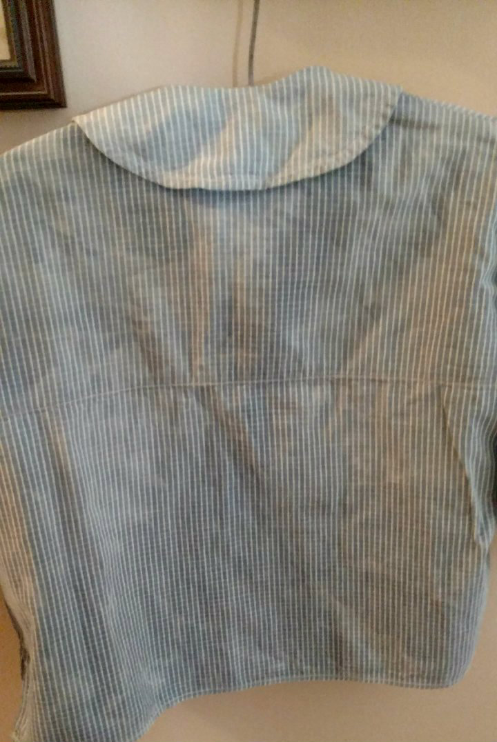 Child Homespun Blue Stripe Shirt 19th Century Primitive Well Worn - The ...