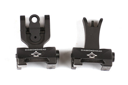 Diamondhead Flip Up Sights Sights, Optics & Mounts
