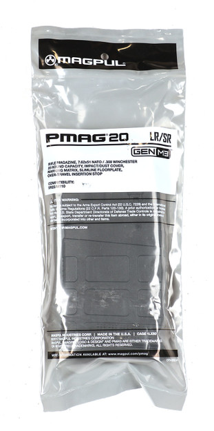 Magpul PMAG 20 LR/SR Magazines