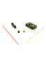 Angry Bear Arms Low Profile Fiber Optic Front for Glock Small Frame Angry Bear Arms