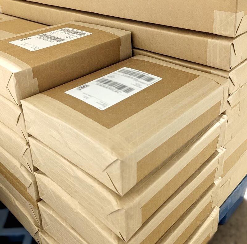 Unbranded, discrete EGP shipping boxes