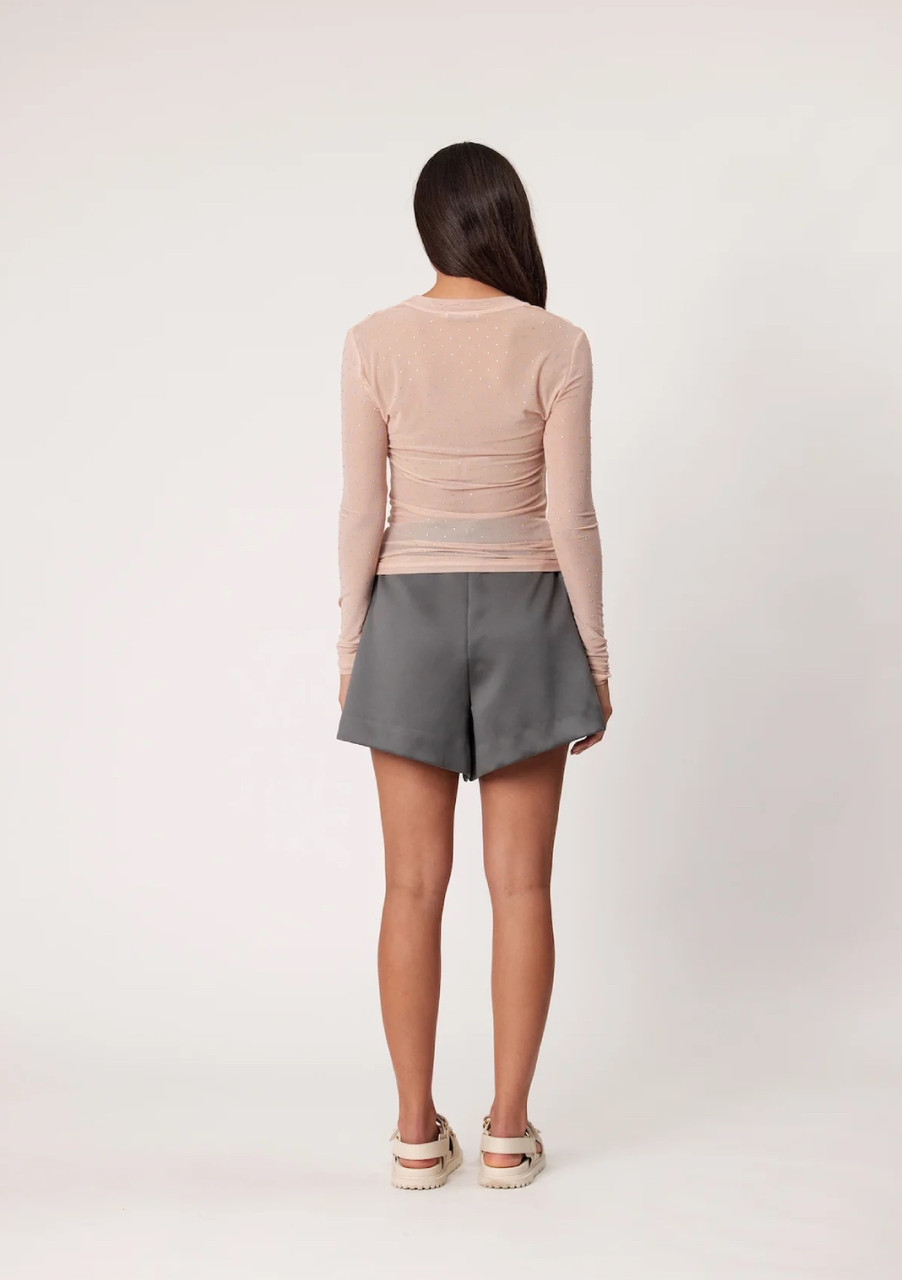 Remain Sutton Shorts Smoke Contain Boutique