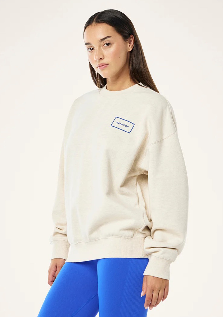 Nation Kite Sweat Oat Marle Contain Boutique