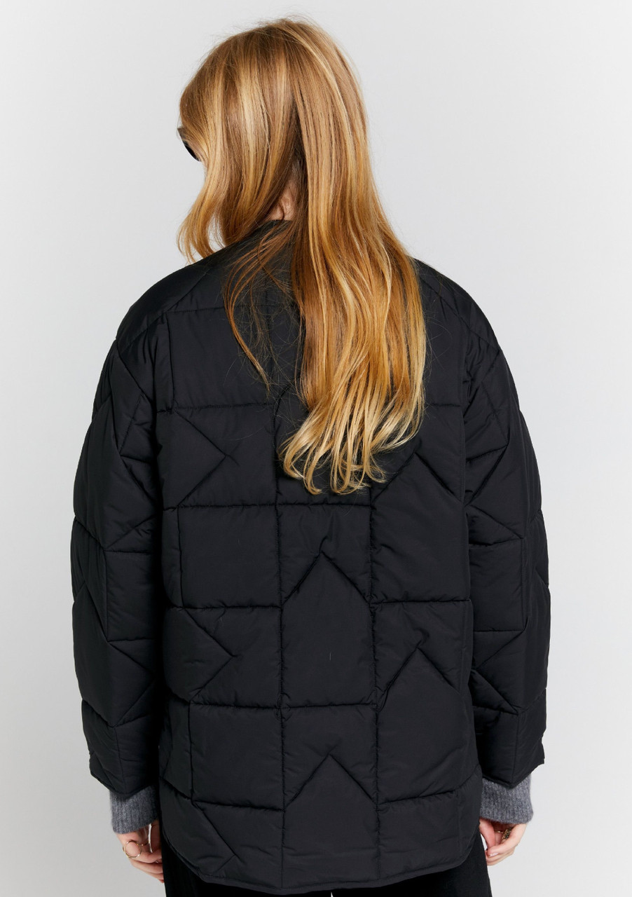ジャケット・アウター karen Quest Monogram Down Puffer Black – Karen Walker