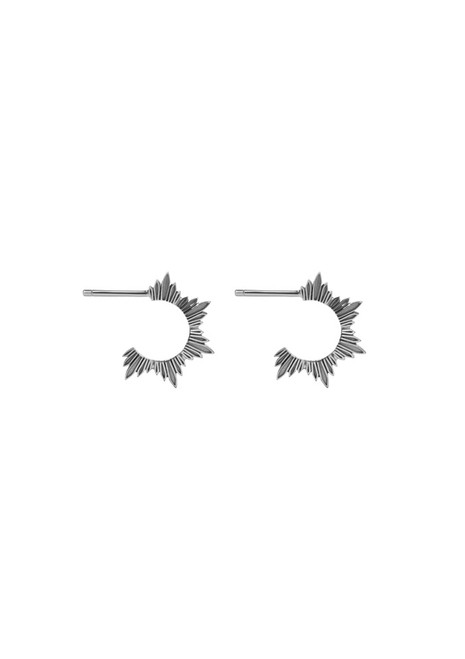 Meadowlark | Maiden Hoop Earrings Small - Sterling Silver