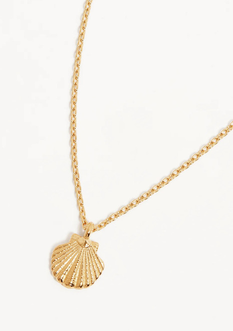 By Charlotte | Gold By The Shore Shell Necklace - 18K Gold Vermeil By Charlotte | Gold By The Shore Shell Necklace - 18K Gold Vermeil