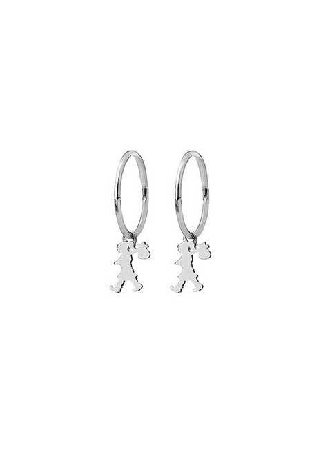 Karen Walker | Runaway Girl Sleepers - Sterling Silver