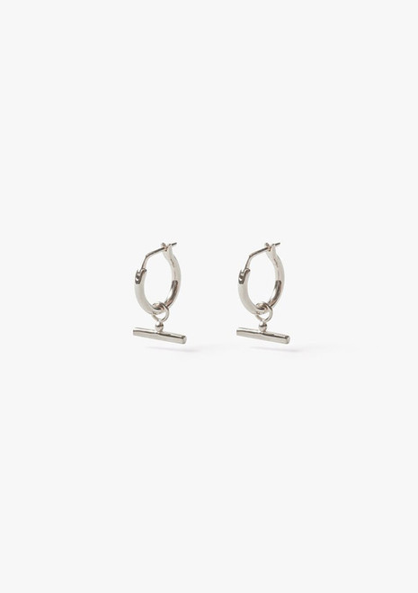 Nina Gordon | Chloe Sleeper Hoops - Sterling Silver