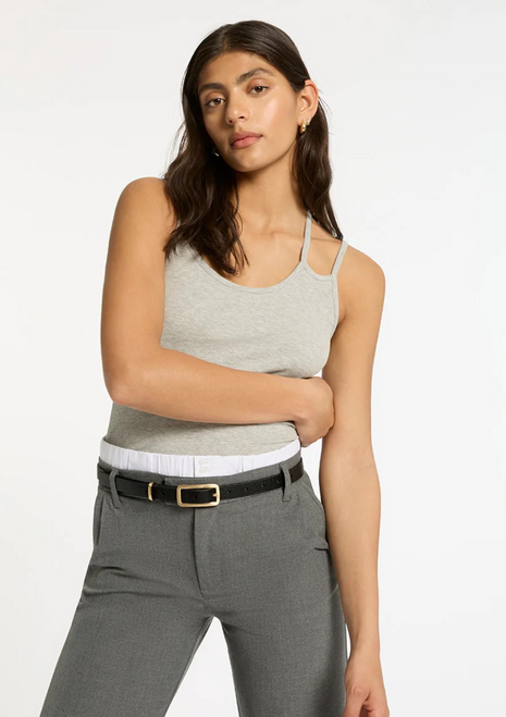 Status Anxiety | Muse Leather Belt - Black/Gold