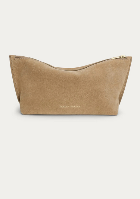 Deadly Ponies | Poucher Grande - Oat Suede Deadly Ponies | Poucher Grande - Oat Suede