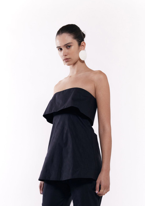 Gregory | Christine Top - Black
